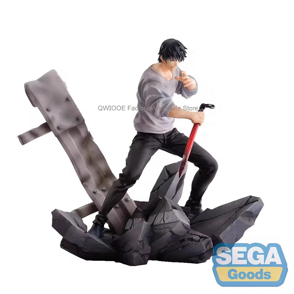 Original Genuine SEGA Jujutsu Kaisen 18cm Toji Fushiguro Anime Movie Figure PVC Toys For Boy Gifts Drop Shipping 2024