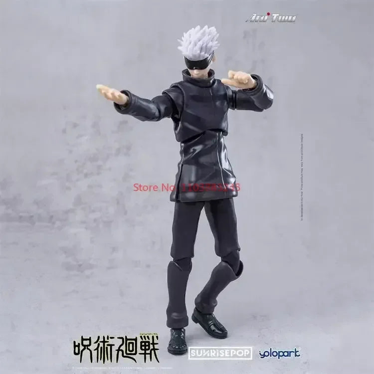 Bandai Shf Jujutsu Kaisen Satoru Gojo Itadori Yuji Fushiguro Megumi Pvc Collectible Toys Decoration Anime Figure Holiday Gifts