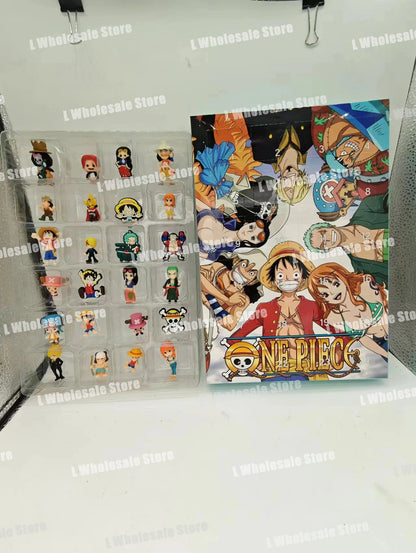 One Piece Luffy 24 Day Christmas Halloween Gifts Box Countdown Surprise Advent Calendar Boxes PVC Decoration Toys For Kids Gifts