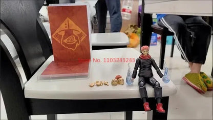 Bandai Shf Jujutsu Kaisen Satoru Gojo Itadori Yuji Fushiguro Megumi Pvc Collectible Toys Decoration Anime Figure Holiday Gifts