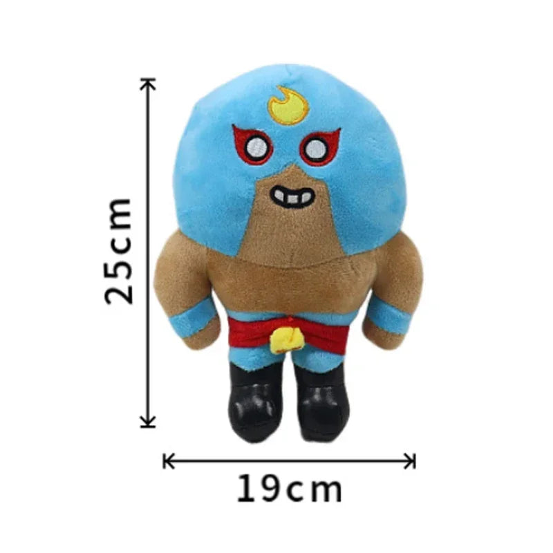 In Stock Brawl Stars Plush Spike Shelly Clot Leon Poco Toy Stuff Pillow Dolls Game Characters For Children Birthday Gifts