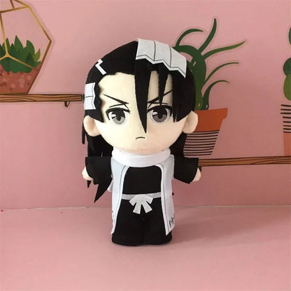 Anime BLEACH Plush Toys Aizen Sousuke Kuchiki Rukia Cosplay Plushie Figure Kuchiki Byakuya Ichimaru Gin Stuffed Dolls Xmas Gift