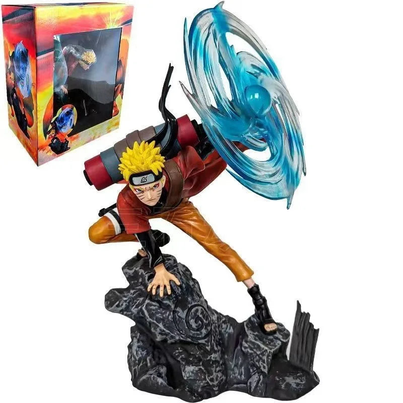 10 Naruto Shippuden GK Action Anime Figure Uzumaki Naruto Figma 36cm Model Desktop Collection Doll Children Toys Christmas Gift