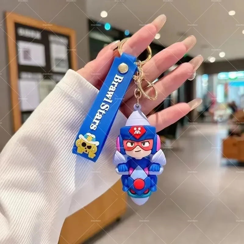 Brawl Stars Balloons Happy Birthday Banner Game Party Decoration Background Cake Topper Stickers Disposable Tableware Keychain