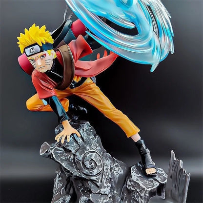 10 Naruto Shippuden GK Action Anime Figure Uzumaki Naruto Figma 36cm Model Desktop Collection Doll Children Toys Christmas Gift