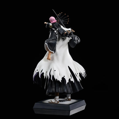 Original Genuine Bleach 36cm Zaraki Kenpachi Statue Anime Action Figures Model Toys For Boy Droppshiping 2024