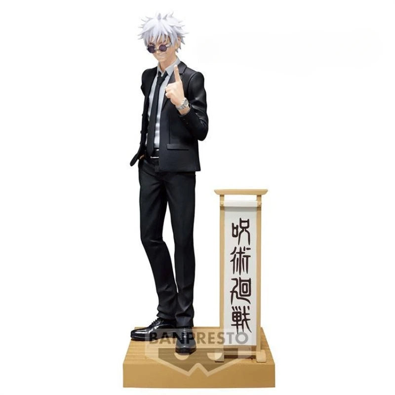 Bandai Genuine Jujutsu Kaisen Figure Toys Anime Character Satoru Gojo Geto Suguru 15cm PVC Model Decoration Creative Gifts