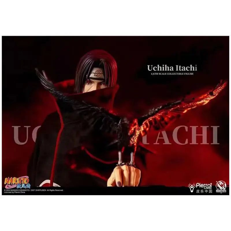 In Stock Original RocketToys ROC-003 Naruto Shippuden Uchiha Itachi 1/6 Scale Anime Figures Model Toys