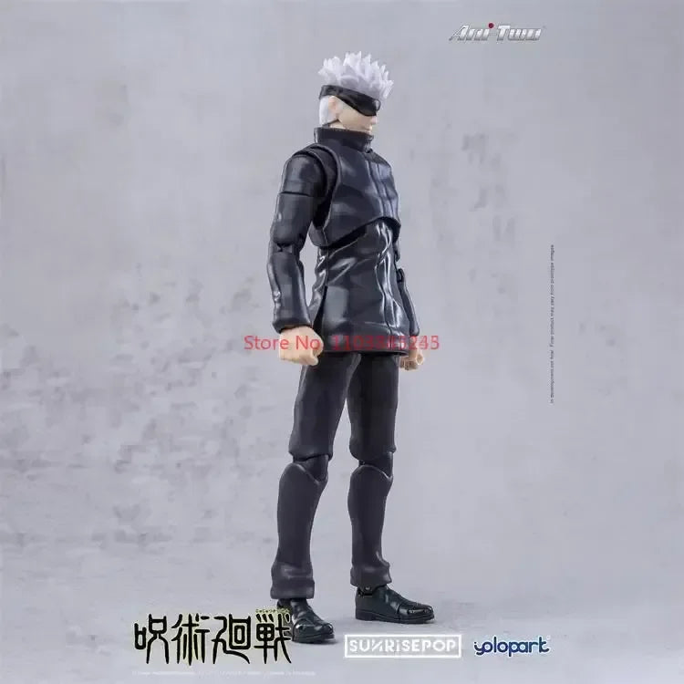 Bandai Shf Jujutsu Kaisen Satoru Gojo Itadori Yuji Fushiguro Megumi Pvc Collectible Toys Decoration Anime Figure Holiday Gifts