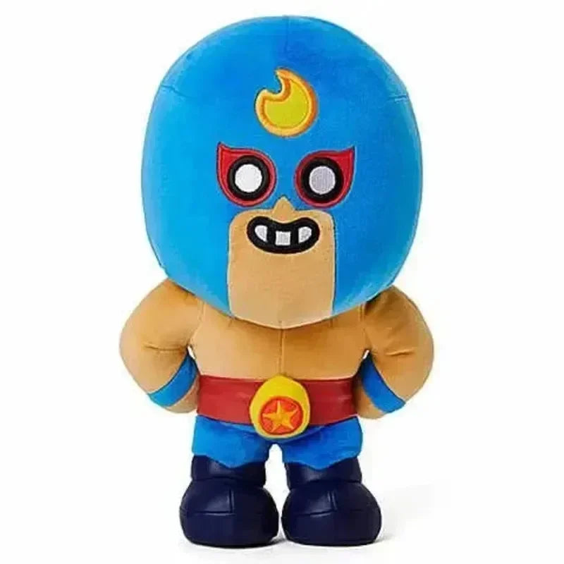 Brawl Plush Spike Shelly Clot Leon Poco Stars Plush Toy Stuff Pillow Dolls Game Characters For Children Birthday Gifts