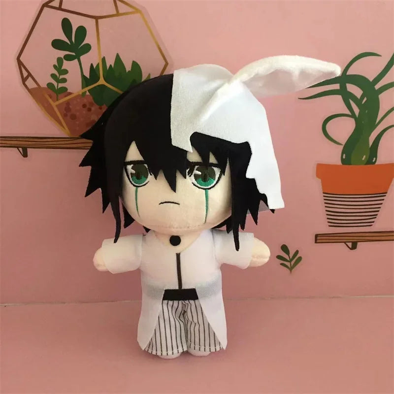 Anime BLEACH Plush Toys Aizen Sousuke Kuchiki Rukia Cosplay Plushie Figure Kuchiki Byakuya Ichimaru Gin Stuffed Dolls Xmas Gift