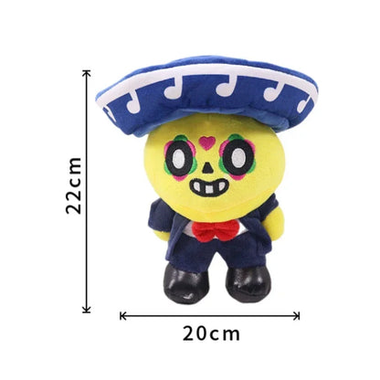 In Stock Brawl Stars Plush Spike Shelly Clot Leon Poco Toy Stuff Pillow Dolls Game Characters For Children Birthday Gifts