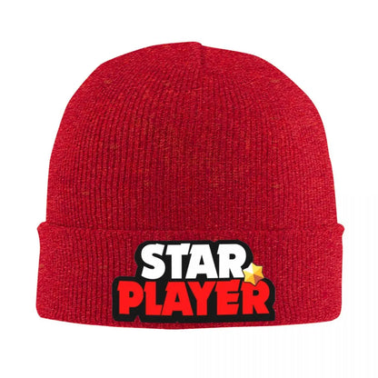 Star Player B-Brawling Beanie Hats Hip Hop Caps Men Women Gym Skullies Beanies Autumn Winter Design Warm Beanie Hat