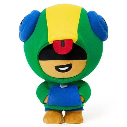 Brawl Plush Spike Shelly Clot Leon Poco Stars Plush Toy Stuff Pillow Dolls Game Characters For Children Birthday Gifts