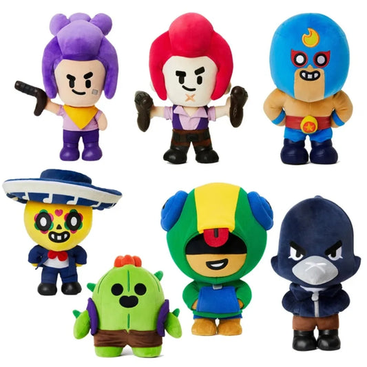 Brawl Cartoon Supercell Spike Plush Toy Stars Dolls Game Characters Game Peripherals Gift for Children Clash of Clans Plush