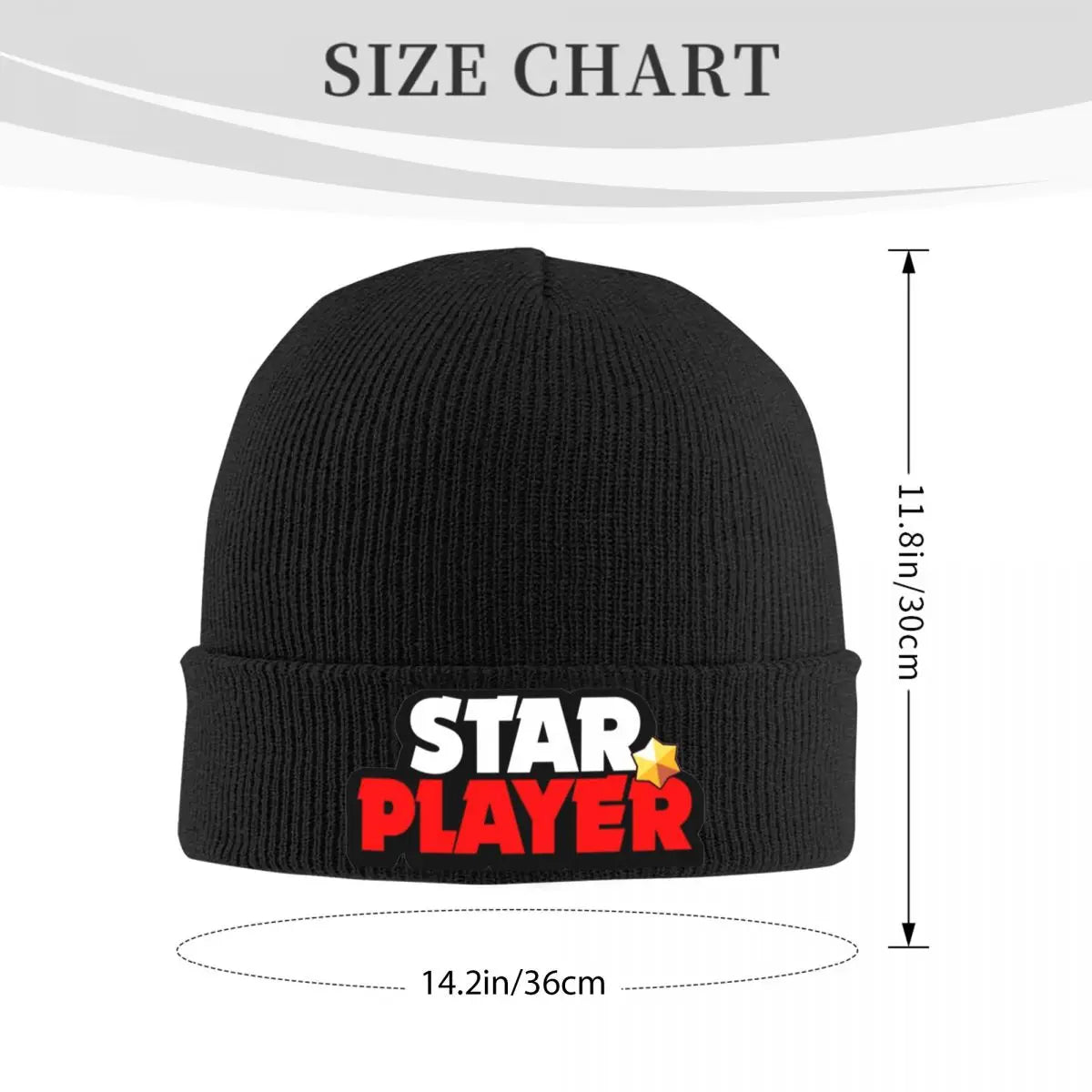 Star Player B-Brawling Beanie Hats Hip Hop Caps Men Women Gym Skullies Beanies Autumn Winter Design Warm Beanie Hat