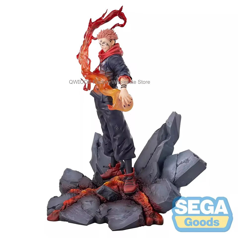 Original Genuine SEGA Luminasta Jujutsu Kaisen 18cm Ryomen Sukuna Anime Figure Collect Kid  Toys For Children Wholesale Qwiooe