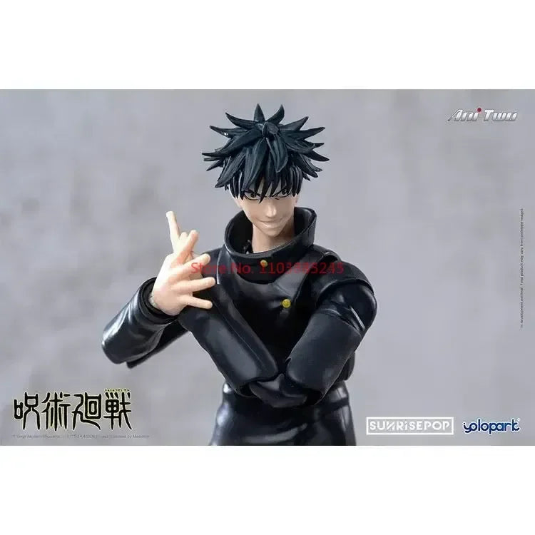 Bandai Shf Jujutsu Kaisen Satoru Gojo Itadori Yuji Fushiguro Megumi Pvc Collectible Toys Decoration Anime Figure Holiday Gifts