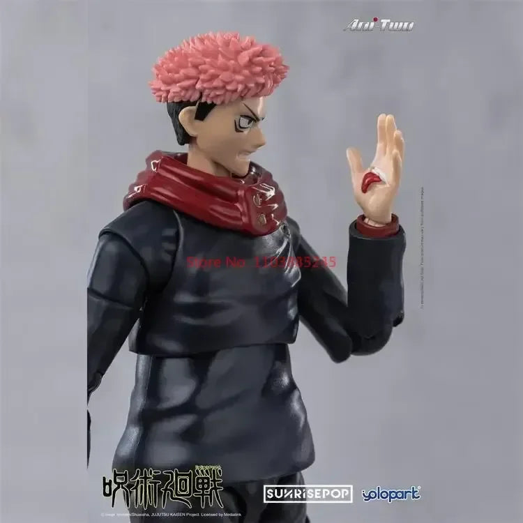 Bandai Shf Jujutsu Kaisen Satoru Gojo Itadori Yuji Fushiguro Megumi Pvc Collectible Toys Decoration Anime Figure Holiday Gifts