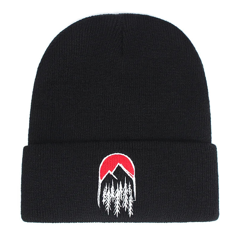 Luxury Hiphop Anime Knitted Hat Beanie for Men Women Cotton Winter Hats Warm Outdoors Skiing Cap Bonnet Scrub Streetwear Gorras