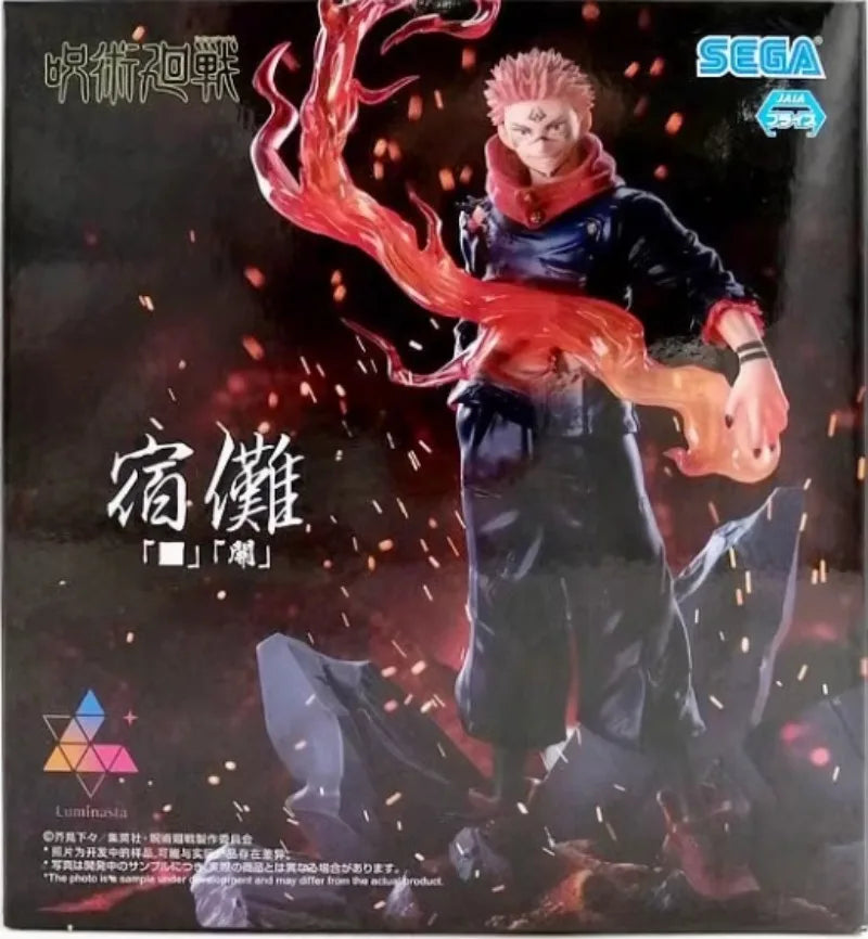 SEGA Original Jujutsu Kaisen Anime Figure Luminasta Ryomen Sukuna Satoru Gojo Fushiguro Megumi Action Figure Toys for Kids Gift