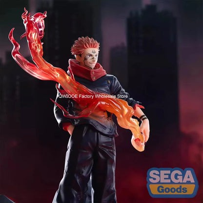 Original Genuine SEGA Luminasta Jujutsu Kaisen 18cm Ryomen Sukuna Anime Figure Collect Kid  Toys For Children Wholesale Qwiooe