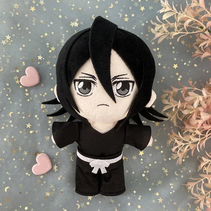 Anime BLEACH Plush Toys Aizen Sousuke Kuchiki Rukia Cosplay Plushie Figure Kuchiki Byakuya Ichimaru Gin Stuffed Dolls Xmas Gift