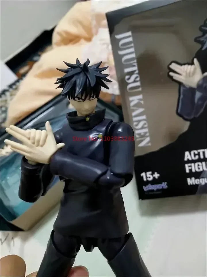 Bandai Shf Jujutsu Kaisen Satoru Gojo Itadori Yuji Fushiguro Megumi Pvc Collectible Toys Decoration Anime Figure Holiday Gifts