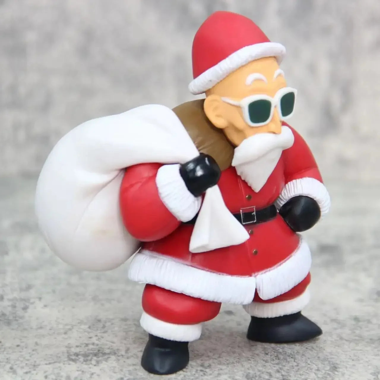 13cm Dragon Ball Anime Figure Master Roshi Advent Calend Santa Claus Model Collection Christmas Toys Gift Action Figurine