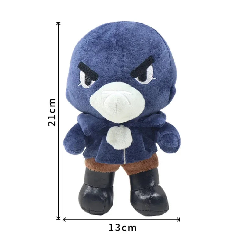 In Stock Brawl Stars Plush Spike Shelly Clot Leon Poco Toy Stuff Pillow Dolls Game Characters For Children Birthday Gifts