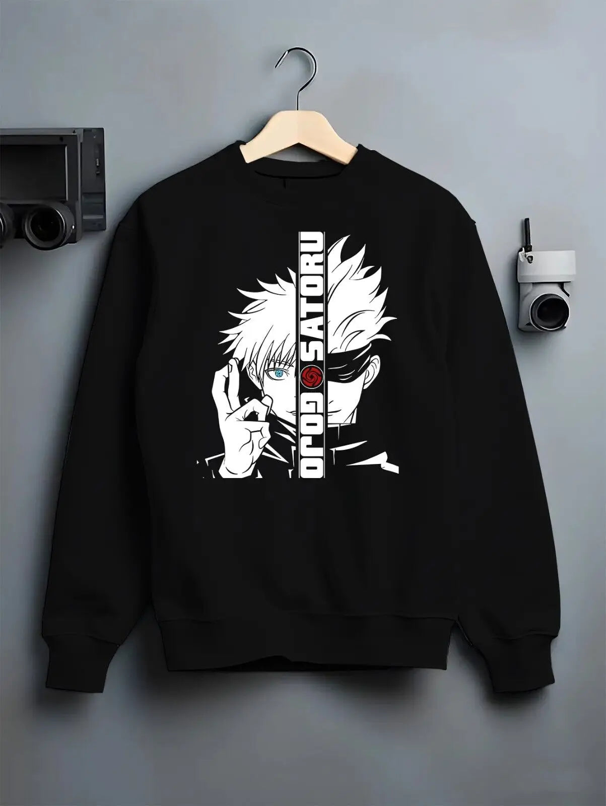 Gojo Satoru Mask jujutsu Kaisen Sorcerer JJK Cool Inspired Hoodie Shirt