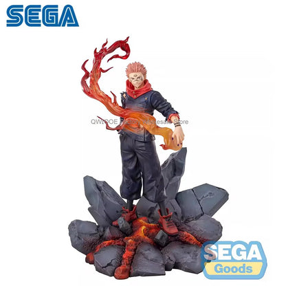 Original Genuine SEGA Luminasta Jujutsu Kaisen 18cm Ryomen Sukuna Anime Figure Collect Kid  Toys For Children Wholesale Qwiooe