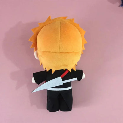 Anime BLEACH Plush Toys Aizen Sousuke Kuchiki Rukia Cosplay Plushie Figure Kuchiki Byakuya Ichimaru Gin Stuffed Dolls Xmas Gift