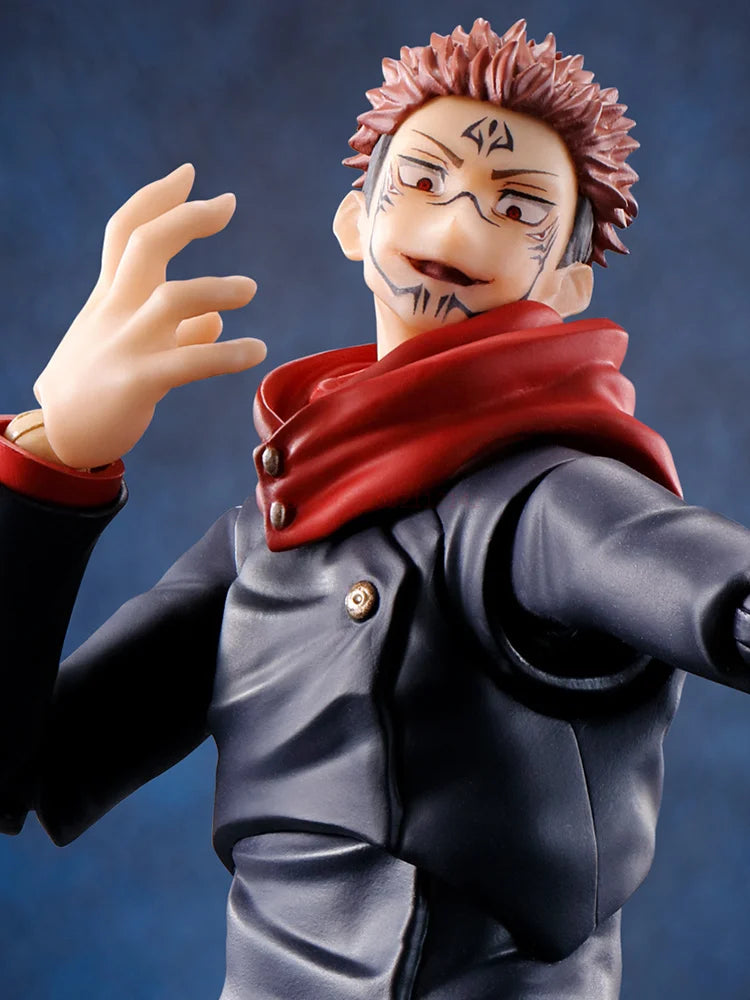 Original Bandai Sh.Figuarts Jujutsu Kaisen Figure Gojo Satoru Itadori Yuji Fushiguro Megumi Kugisaki Nobara Anime Toy Model Gift