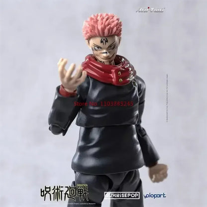 Bandai Shf Jujutsu Kaisen Satoru Gojo Itadori Yuji Fushiguro Megumi Pvc Collectible Toys Decoration Anime Figure Holiday Gifts