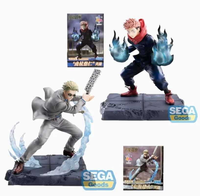 SEGA Original Jujutsu Kaisen Anime Figure Luminasta Ryomen Sukuna Satoru Gojo Fushiguro Megumi Action Figure Toys for Kids Gift