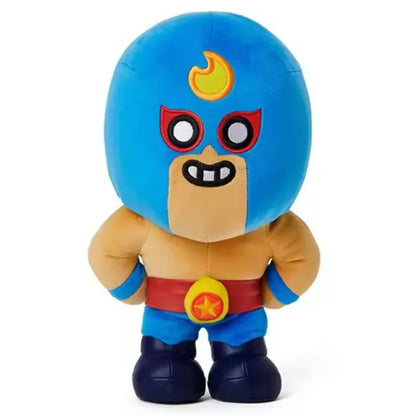 Hot Brawls Game Plush Toy Stars Leon Shelly Poco Clot Toy Pillow Dolls Stuff Game Characters For Children Birthday Gifts