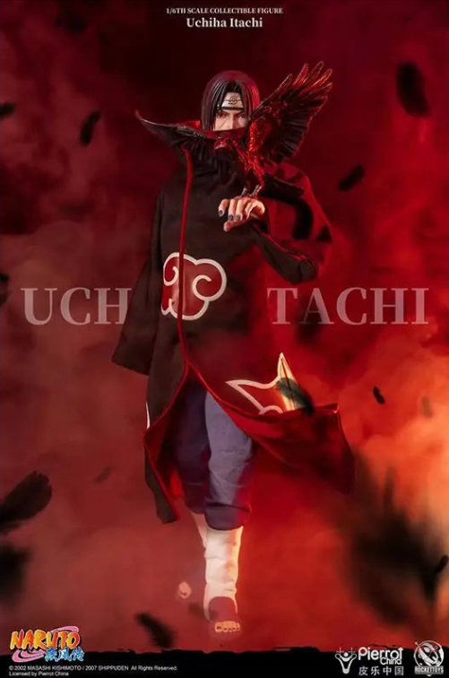 In Stock Original RocketToys ROC-003 Naruto Shippuden Uchiha Itachi 1/6 Scale Anime Figures Model Toys