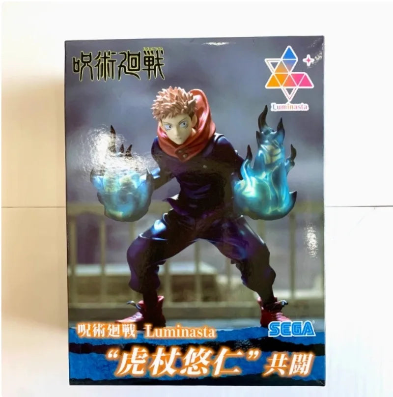 SEGA Original Jujutsu Kaisen Anime Figure Luminasta Ryomen Sukuna Satoru Gojo Fushiguro Megumi Action Figure Toys for Kids Gift