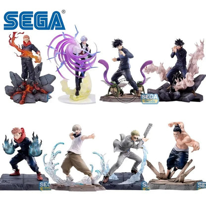 SEGA Original Jujutsu Kaisen Anime Figure Luminasta Ryomen Sukuna Satoru Gojo Fushiguro Megumi Action Figure Toys for Kids Gift