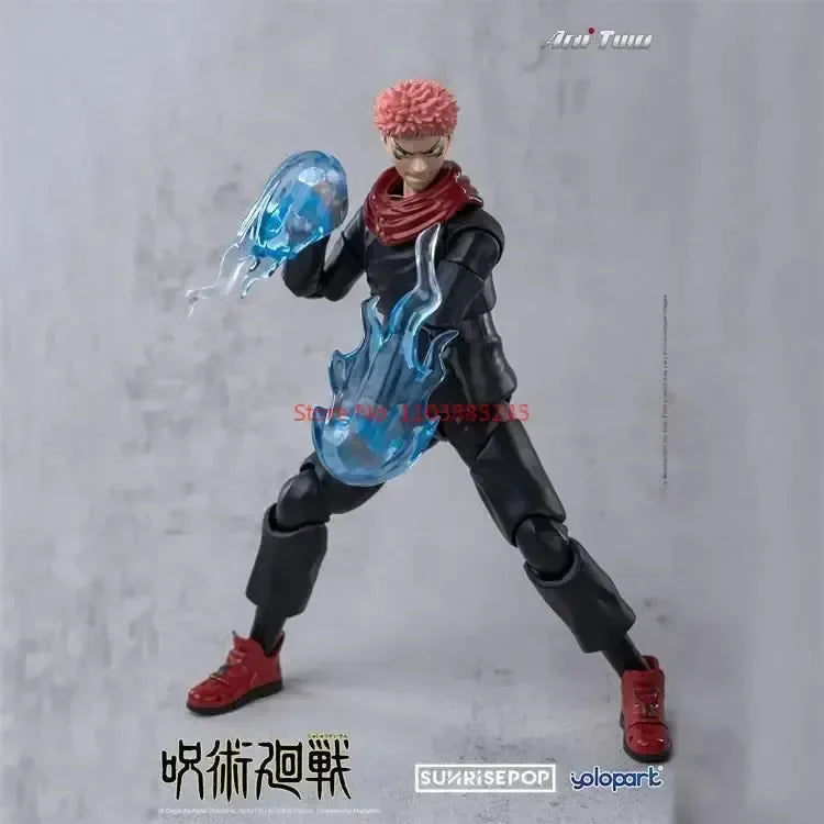 Bandai Shf Jujutsu Kaisen Satoru Gojo Itadori Yuji Fushiguro Megumi Pvc Collectible Toys Decoration Anime Figure Holiday Gifts