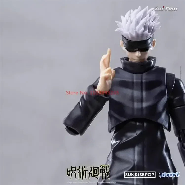 Bandai Shf Jujutsu Kaisen Satoru Gojo Itadori Yuji Fushiguro Megumi Pvc Collectible Toys Decoration Anime Figure Holiday Gifts