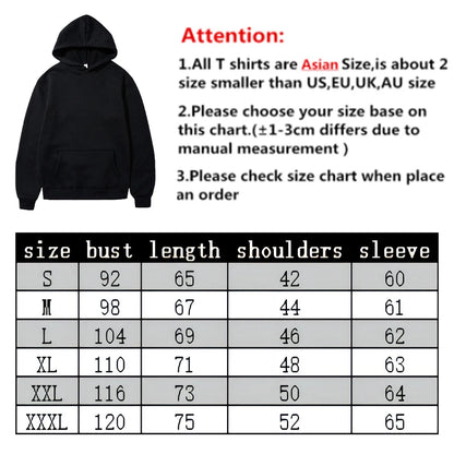 Anime Jujutsu Kaisen Print Hoodies Unisex Manga Satoru Gojo Long Sleeve Autumn Winter Fleece Warm Clothes Plus Size Hoodie