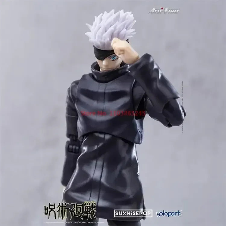 Bandai Shf Jujutsu Kaisen Satoru Gojo Itadori Yuji Fushiguro Megumi Pvc Collectible Toys Decoration Anime Figure Holiday Gifts