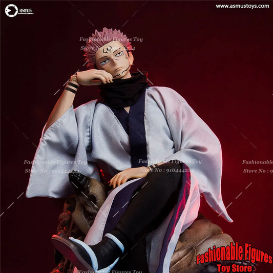 Asmus JJKS05 1/6 Men Soldier Ryomen Sukuna Japanese Anime Jujutsu Kaisen Warrior Full Set 12Inch Action Figure Model Collection