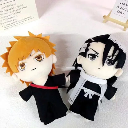 Anime BLEACH Plush Toys Aizen Sousuke Kuchiki Rukia Cosplay Plushie Figure Kuchiki Byakuya Ichimaru Gin Stuffed Dolls Xmas Gift