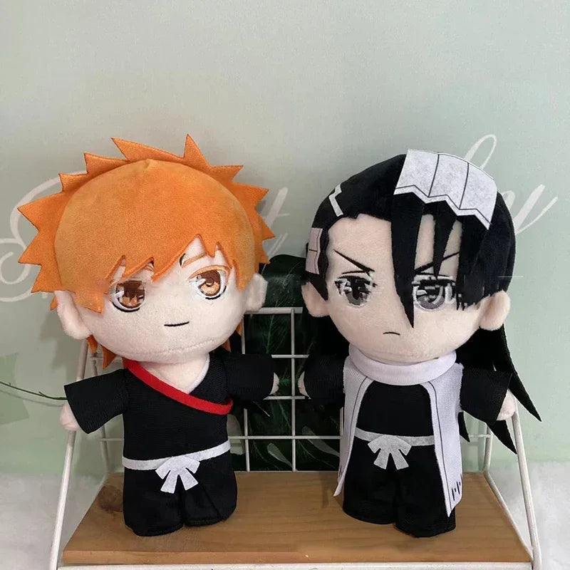 Anime BLEACH Plush Toys Aizen Sousuke Kuchiki Rukia Cosplay Plushie Figure Kuchiki Byakuya Ichimaru Gin Stuffed Dolls Xmas Gift